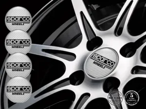 Sparco Badge Ruota Alta Qualità Quantum Prism
